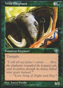 Wild Elephant x4 - Mirage - NM-Mint, English - Mirage