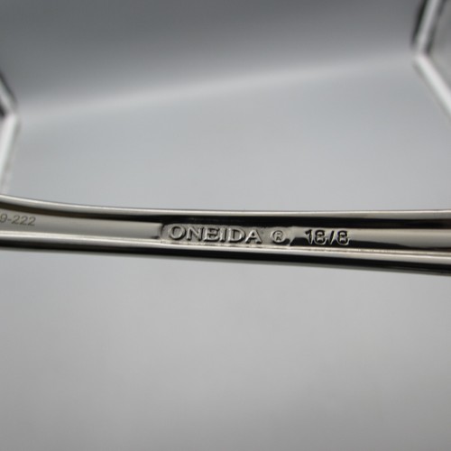 Oneida Posate Inox - MARQUETTE - Forchette da Pranzo - Set di Quattro N/O - Foto 3 di 4