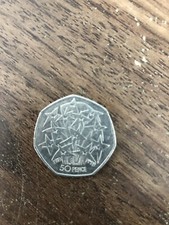 1998 European Union EU Stars 50p Fifty Pence UK  - Available on eBay