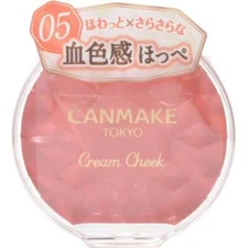 Canmake Cream Cheek 05 Sweet Apricot Pearl Glitter Combination From Japan