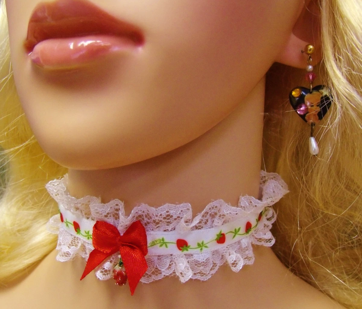  Choker Custom Sissy Pink Choker Necklace for Femboy LGBT Cute  Kawaii