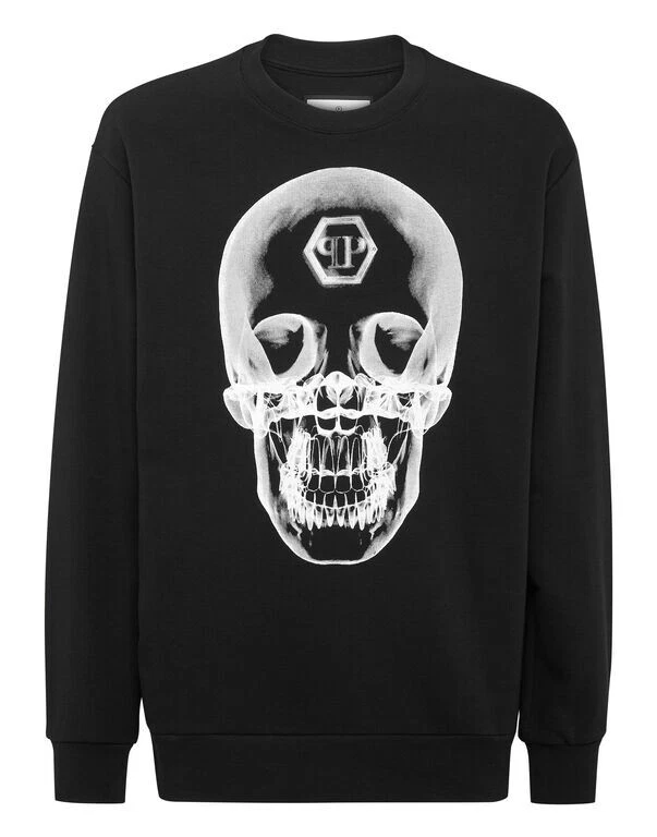 25+ Philipp Plein Black Hoodies & Sweatshirts for Men for sale