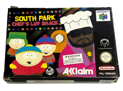 NINTENDO 64 - N64★SOUTH PARK CHEF&#39;S LUV SHACK 海外版 ポスター South Park: Chef's Luv Shack - Wikipedia