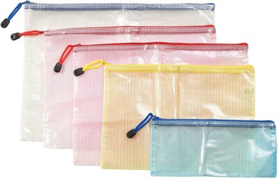 NEU 5er Set Organizer Taschen Reißverschluss für Flug Reise Urlaub Camping See