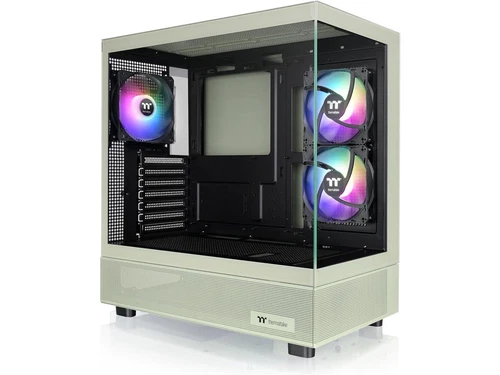 Thermaltake View 270 Plus TG ARGB ATX Mid-Tower Gaming Computer Case Matcha
