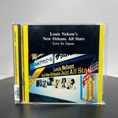 Louis Nelson's New Orleans All Stars   Live In Japan CD Jazz 1988 US