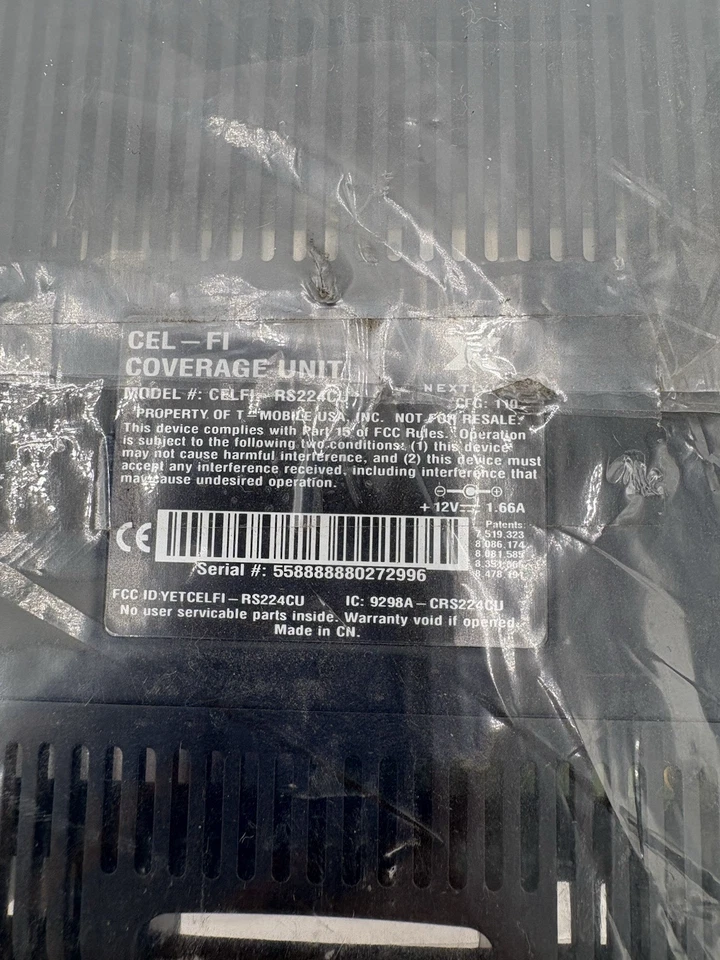 T-MOBILE CELFI RS224CU Coverage Unit Only Needs Power Cord NEW - Image 3 of 4