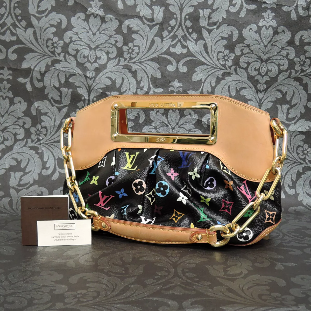 vuitton multicolor judy bag