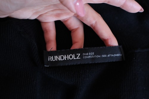 Rundholz schwarzes 2 in 1 Kleid/Cardigan One Size (M?) - Bild 8 von 9