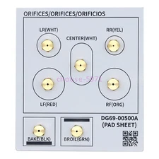 For Samsung Oven Range Natural Gas to Propane Conversion Kit DG69-00500A