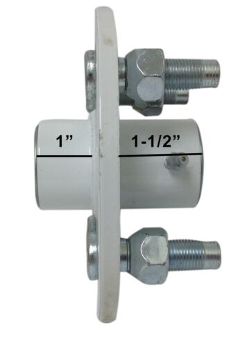 Buje de 4 ruedas (cojinete de 5/8", diámetro de 3/4", diámetro de 1") círculo de pernos de 4" para kart de golf - Imagen 3 de 6