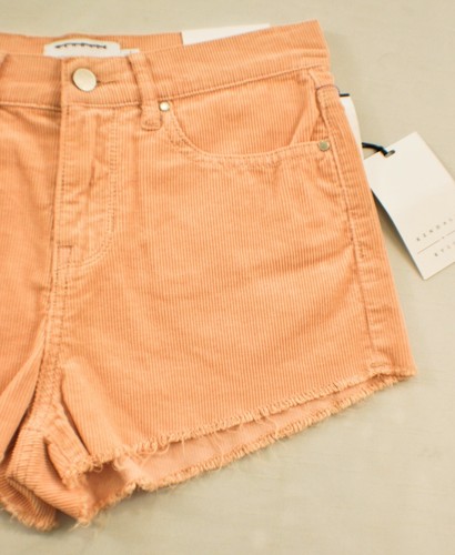 Women's Kendall & Kylie shorts size 25 beige corduroy five pockets cotton 2" ins - Picture 2 of 12