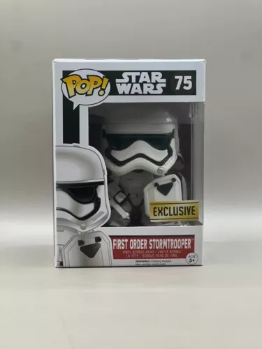 Funko Pop Vinyl Star Wars First Order Stormtrooper #75 (SB exclusive) Bobblehead