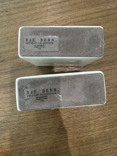 2 Rae Dunn Lamp and Paperclip Square Desk Accessory/ Paperweight - Picture 2 of 5