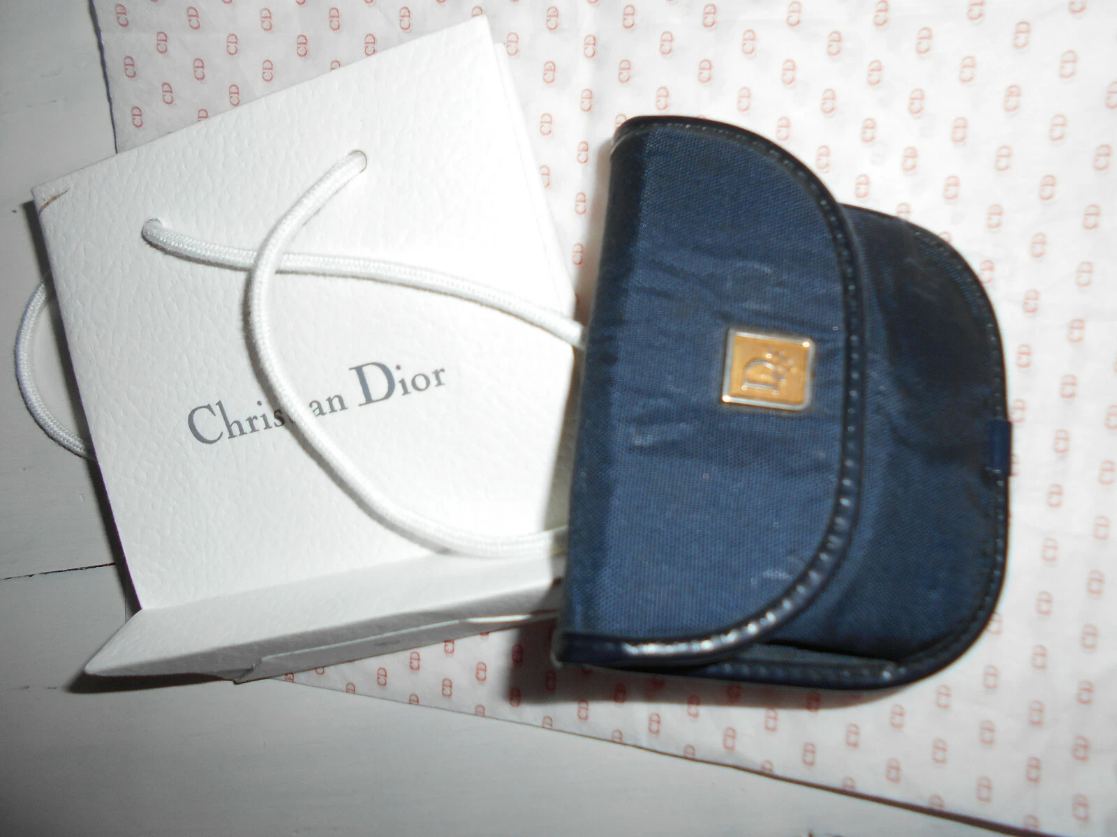 Christian Dior petit porte monnaie vintage ANNEE 70/80 COLISSIMO GRATUIT