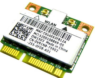 New OEM Dell Wireless DW1503 b/g/n WLAN PCIe Half Broadcom BCM94313HMG2L V91N8