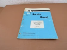 International Harvester Engine, Fuel,  Electrical B&S Service Manual GSS-1498