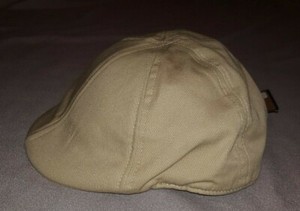 GH BASS 6 PANEL CAP HAT MENS TAN NEW WITH TAGS D&Y OUTER SHELL COTTON AUCTION