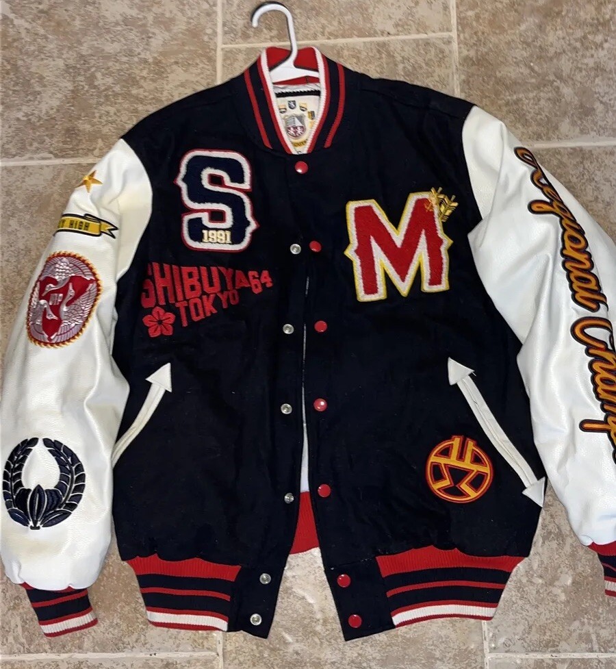 Smoke Rise New York Men's Varsity Jacket Sz XL Rare Designer Smoke Rise New York Men's Varsity Jacket Sz XL Rare Designer