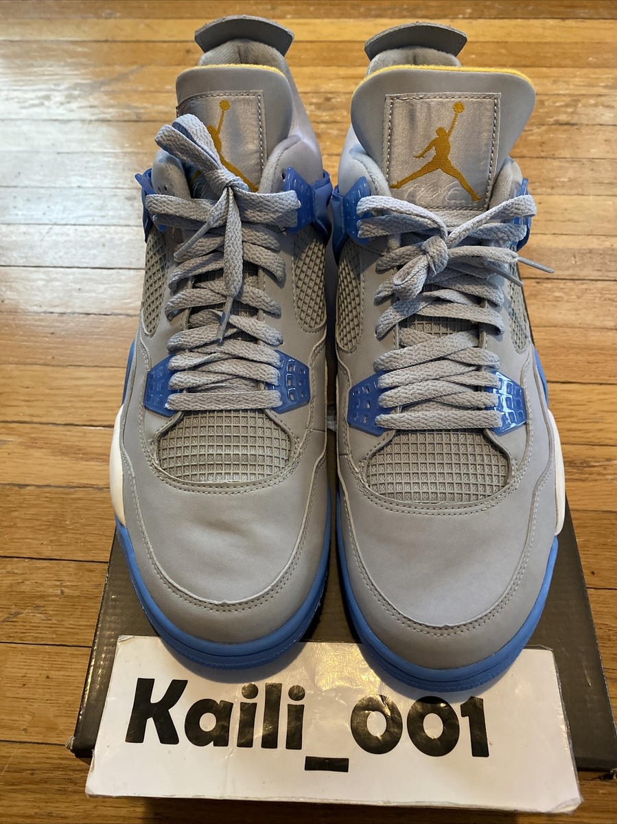 Nike Air Jordan 4 Retro Size 12 Mist Blue 2006 lightning Nike Air Jordan 4 Retro Size 12 Mist Blue 2006 lightning