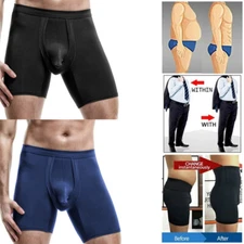 Men's Underwear Separate Penis Ball Pouch Anti-Chafing Boxer Shorts Gym