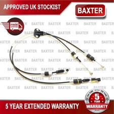 Baxter Gear Gearbox Selector Control Linkage Cables Set For Ford Focus 98-04 + T