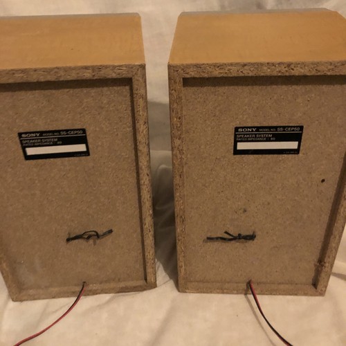 Sony SS-CEP50 Regallautsprecher 8 Ohm - Bild 4 von 8