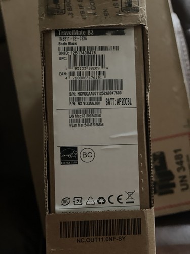 Acer TravelMate Spin B3 11.6" (64GB HDD, 1.10 GHz, 4GB) Laptop - Black - Bild 2 von 3