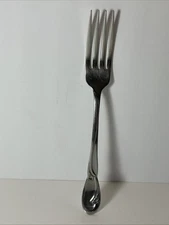 Oneida Deluxe Calla Lily Stainless Glossy Flatware 7 1/2" Dinner Fork