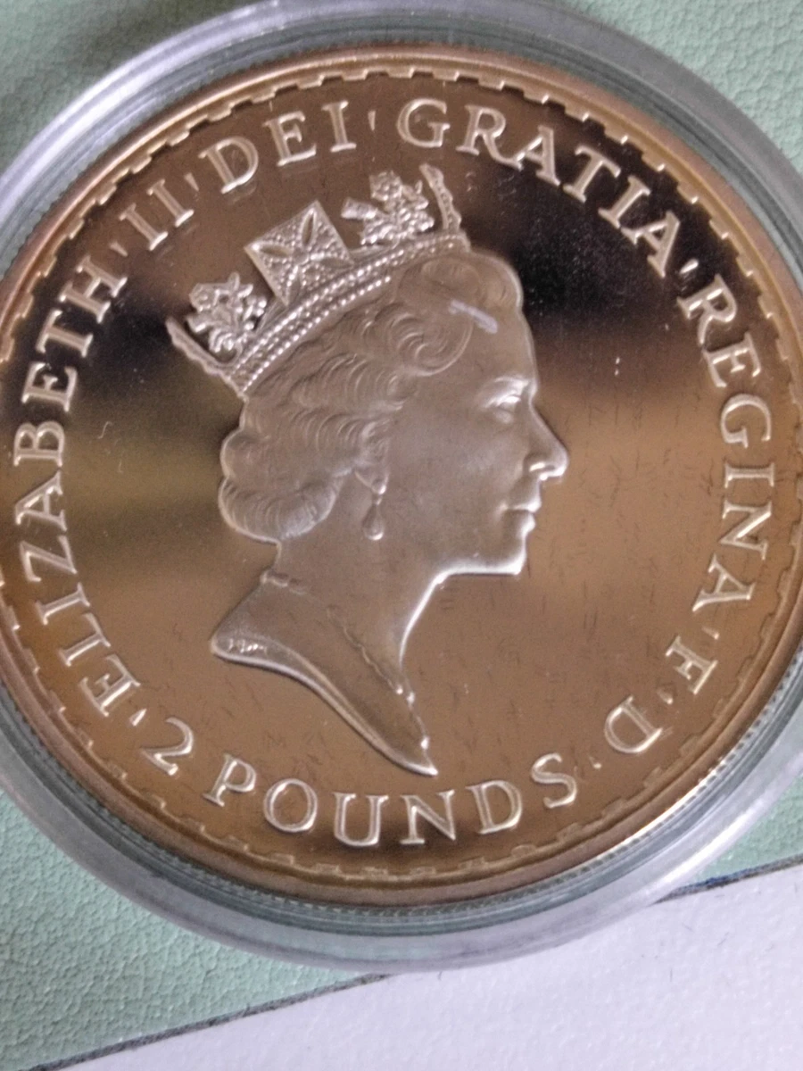 1ª OZ DE PLATA SERIE BRITANNIA 1997.PROOF. PRUEBA. MUY ESCASA.BRI-1