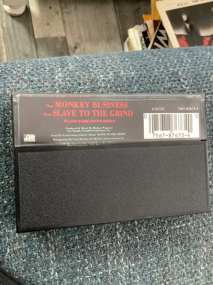 Skid Row. Monkey Business  CASSETTE TAPE. ATLANTIC - Image 2 of 3