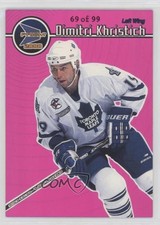 1999-00 Pacific Prism Holographic Purple 69/99 Dmitri Khristich Dimitri #138 1o3