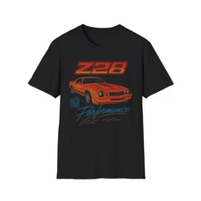 1981 Camaro Z28 T-Shirt High Performance Muscle Car Vintage Chevy Racing Tee