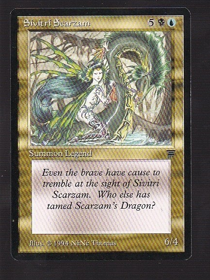 MTG Legends Sivitri Scarzam