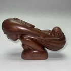 WILLARD STONE "EXODUS" Cherokee White Clay RARE,  Rubbed Bisque NON FRANKOMA