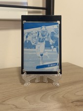 2020 Panini Prestige Dj Moore Printing Plate 1/1 #130 Panthers / Bears