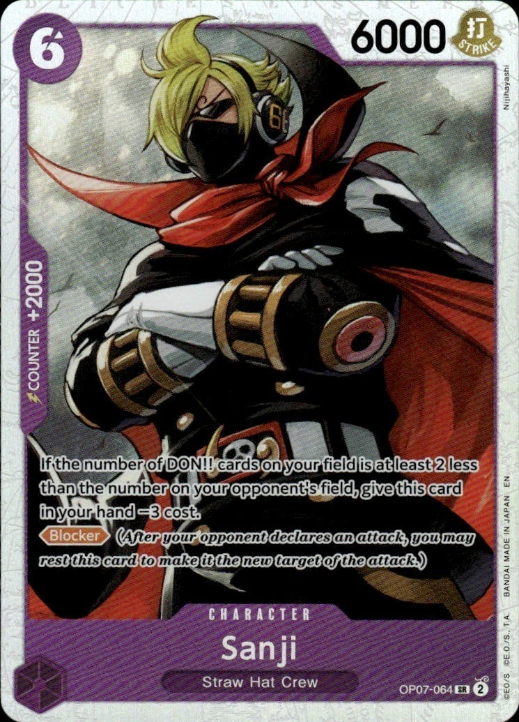 Sanji OP07-064 500 Years in the Future for sale | eBay
