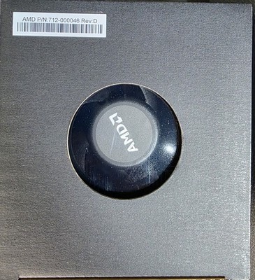Brand New! Amd Wraith Stealth Ryzen P/N 712-000046 Rev.D Fan And Heatsink 
