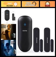 Wireless Door Chime  Sensor - 500ft Range, 52 Sounds, Adjustable Volume, LED Al