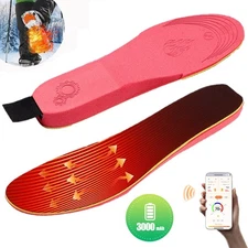 Winter USB Electric Heated Shoe Insoles Warm Socks Feet Heater Foot Warmer Pads