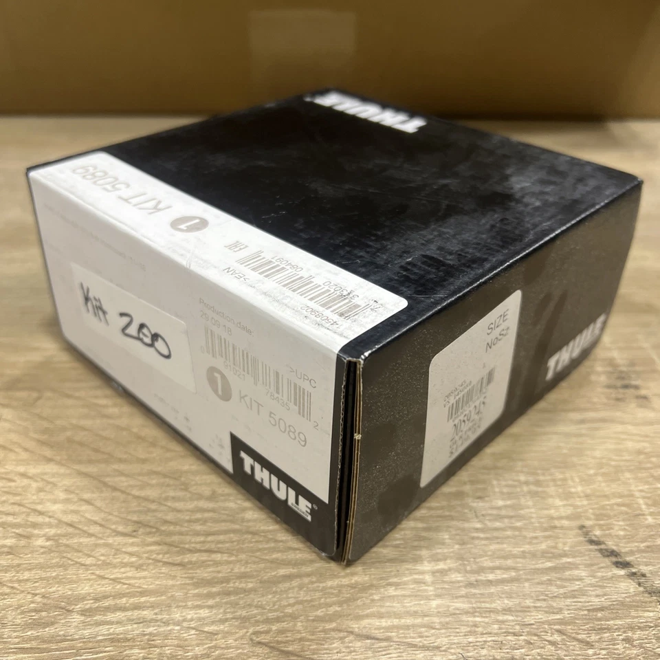 Kit de baca de techo Thule 5089 ajuste directo negro para Ford Focus RS 2016-2018 KIT 200 Foto 3 de 4