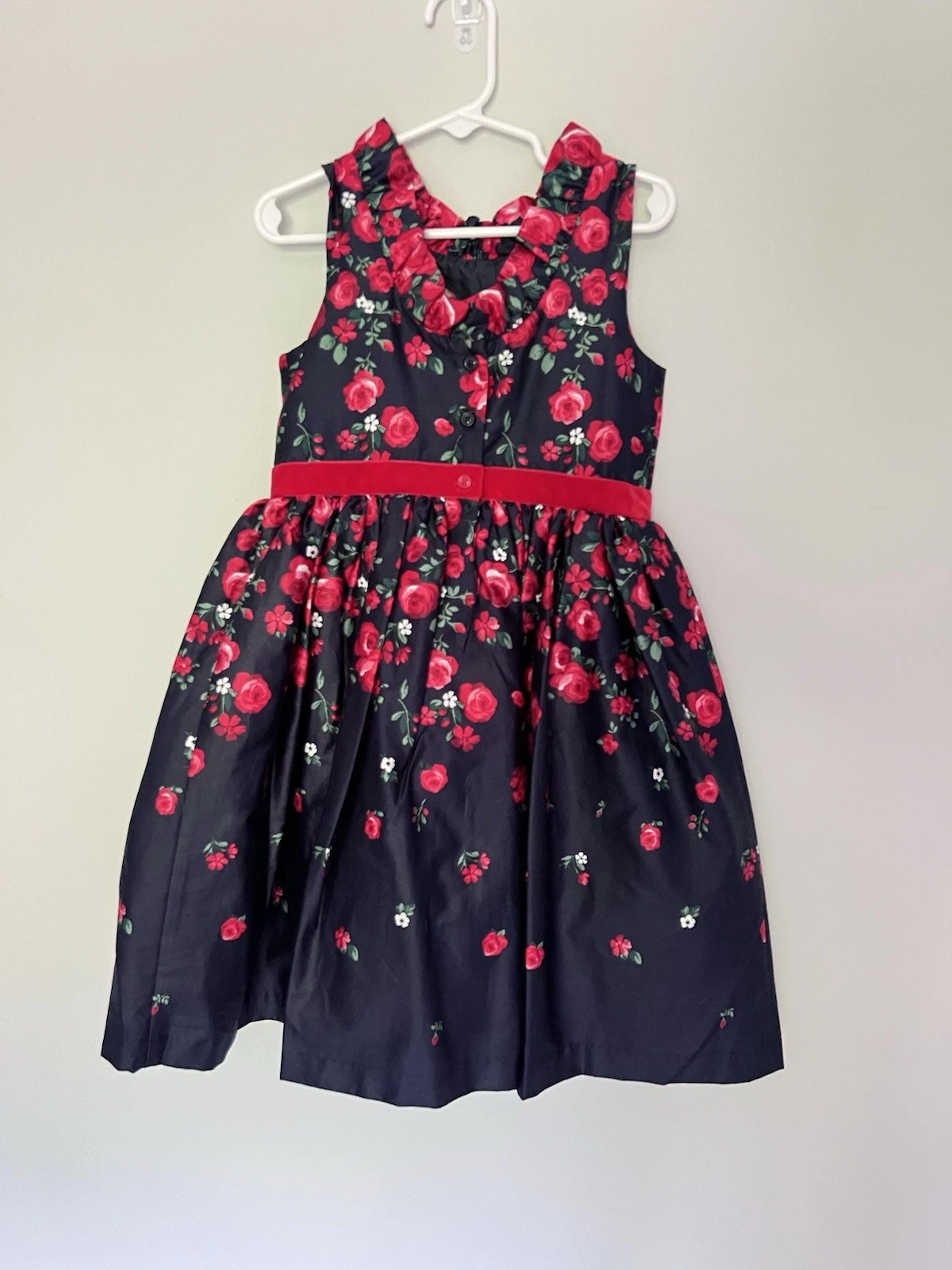 NWT - Janie and Jack x American Girl Roses Dress - Size 5T