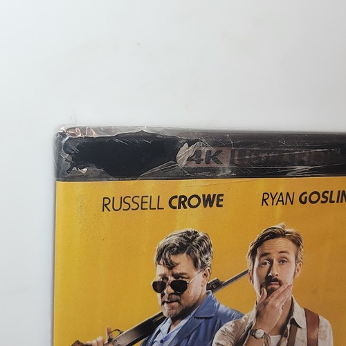 The Nice Guys 4K UHD + Blu-ray (2016) Russell Crowe – DAMAGED BOX - Picture 3 of 3