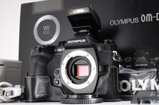 Olympus OM-D E-M1 16.3MP Digital Camera Body w/Half Case -shots 15,144-Near Mint