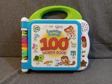 Leapfrog Learning Friends 100 Words Book Toddler Multi English Spanish Songs