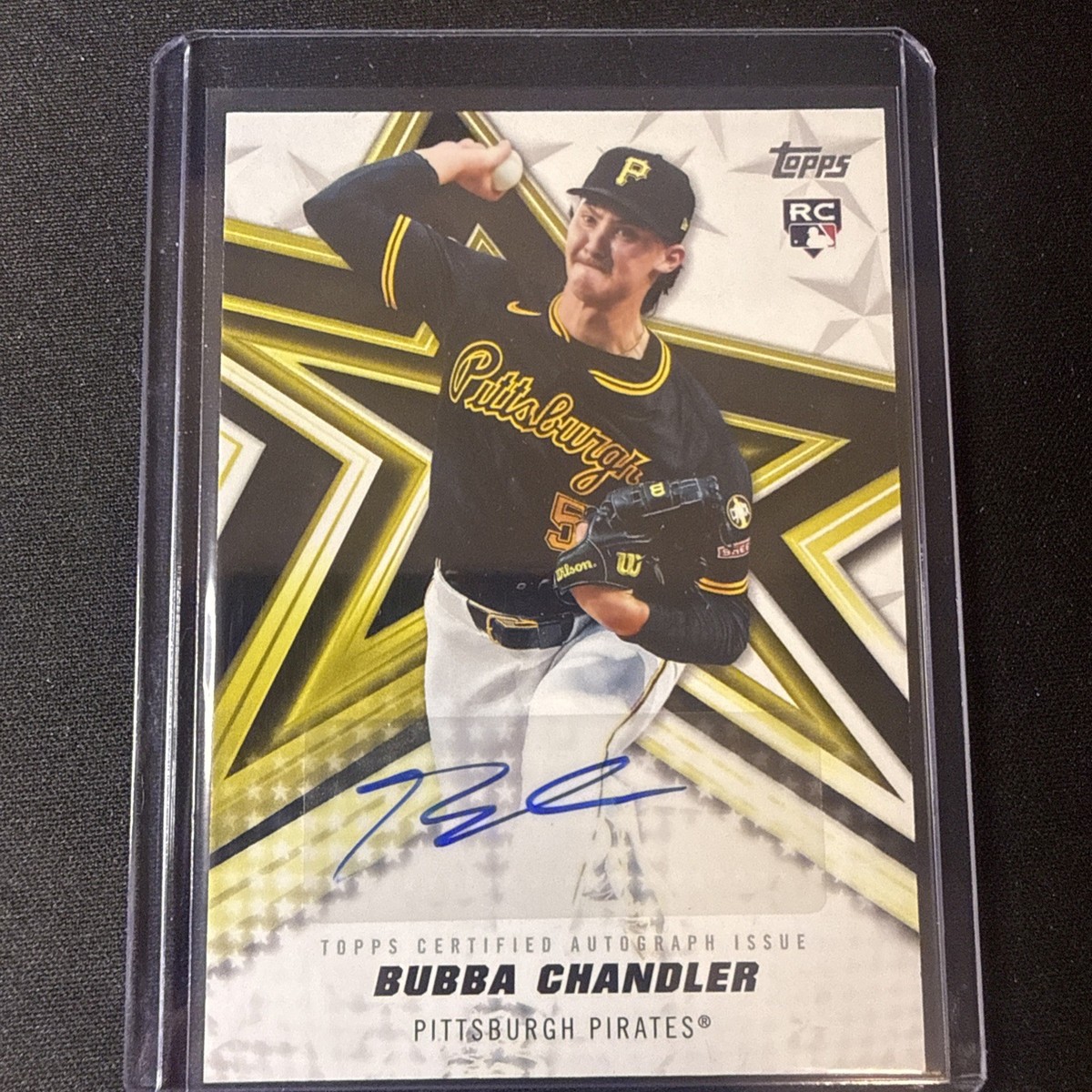 2026 Topps Series 1 Bubba Chandler Baseball Stars AUTO RC BSA-BCH