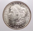 1921 "S" Morgan SILVER Dollar $1 NGC MS63 #008 Unc BU Uncirculated ECC&C, Inc.