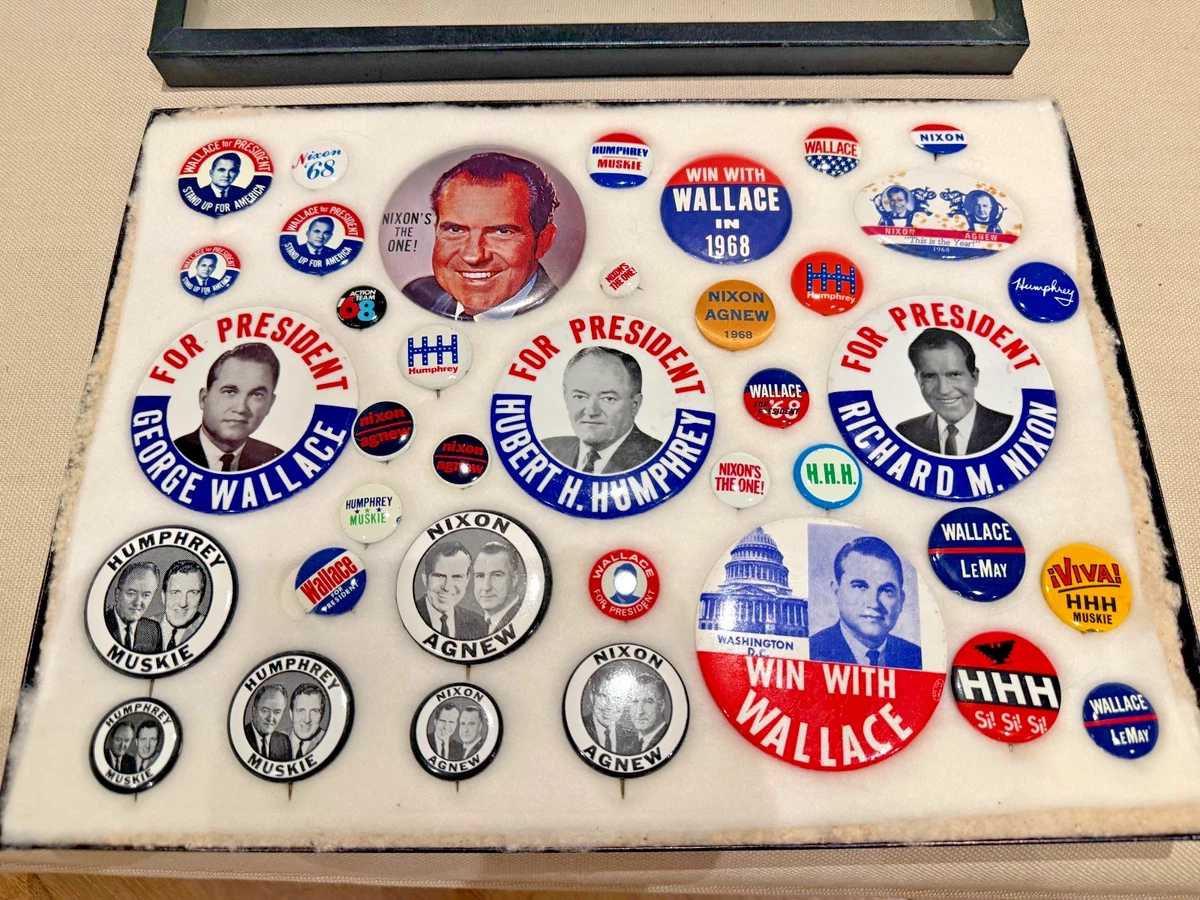 Button US Presidential Candidate Collectibles for sale | eBay