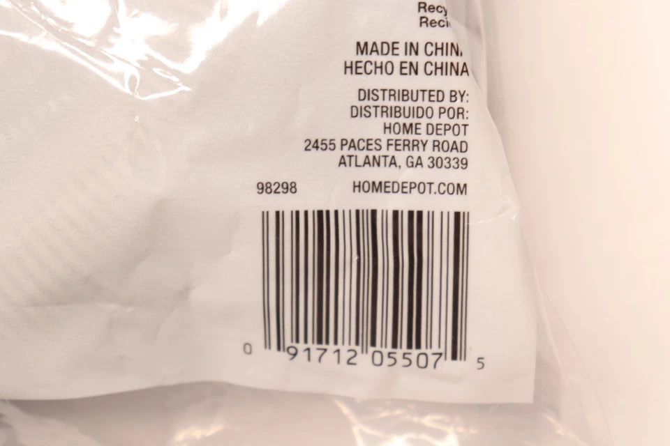 Mangueira de descarga para máquina de lavar corrugada Everbilt cinza 8' 98298 - Imagem 2 de 4