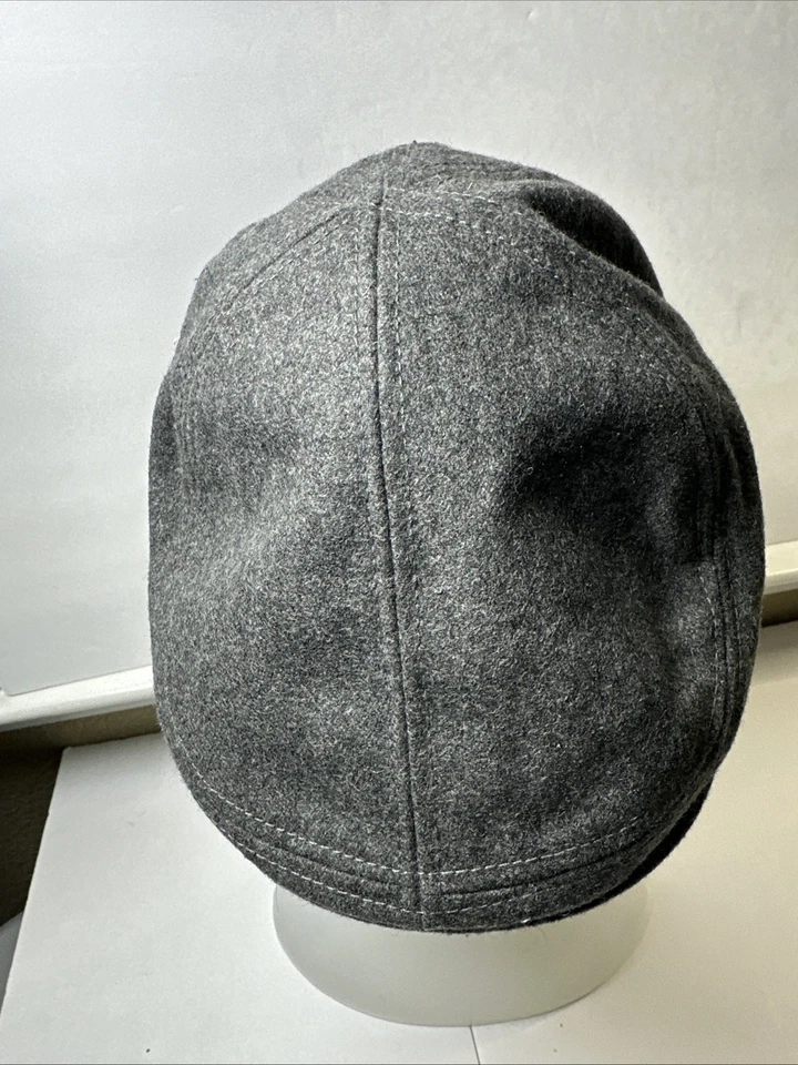 NUEVO CON ETIQUETAS Goorin Bros Periódico Niño Sombrero Plano Hombre Gris Pequeño Foto 2 de 4